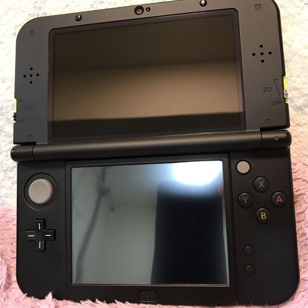 Newニンテンドー3DS LL ライム×ブラック