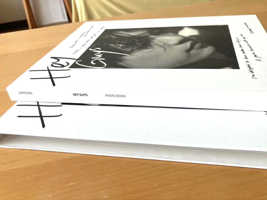 DVD付　GOT7 ジニョン写真集　HEY GUYS HEAR, HERE2冊