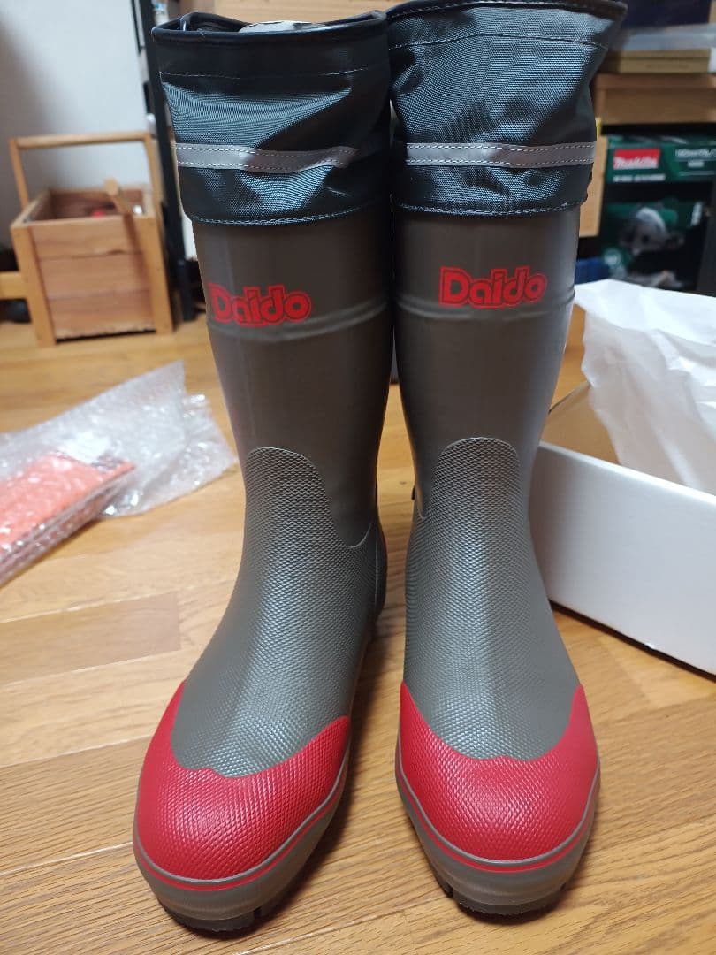 ダイドー マイティアーマーNS スパイク チェーンソー防護 安全靴 25.5cm