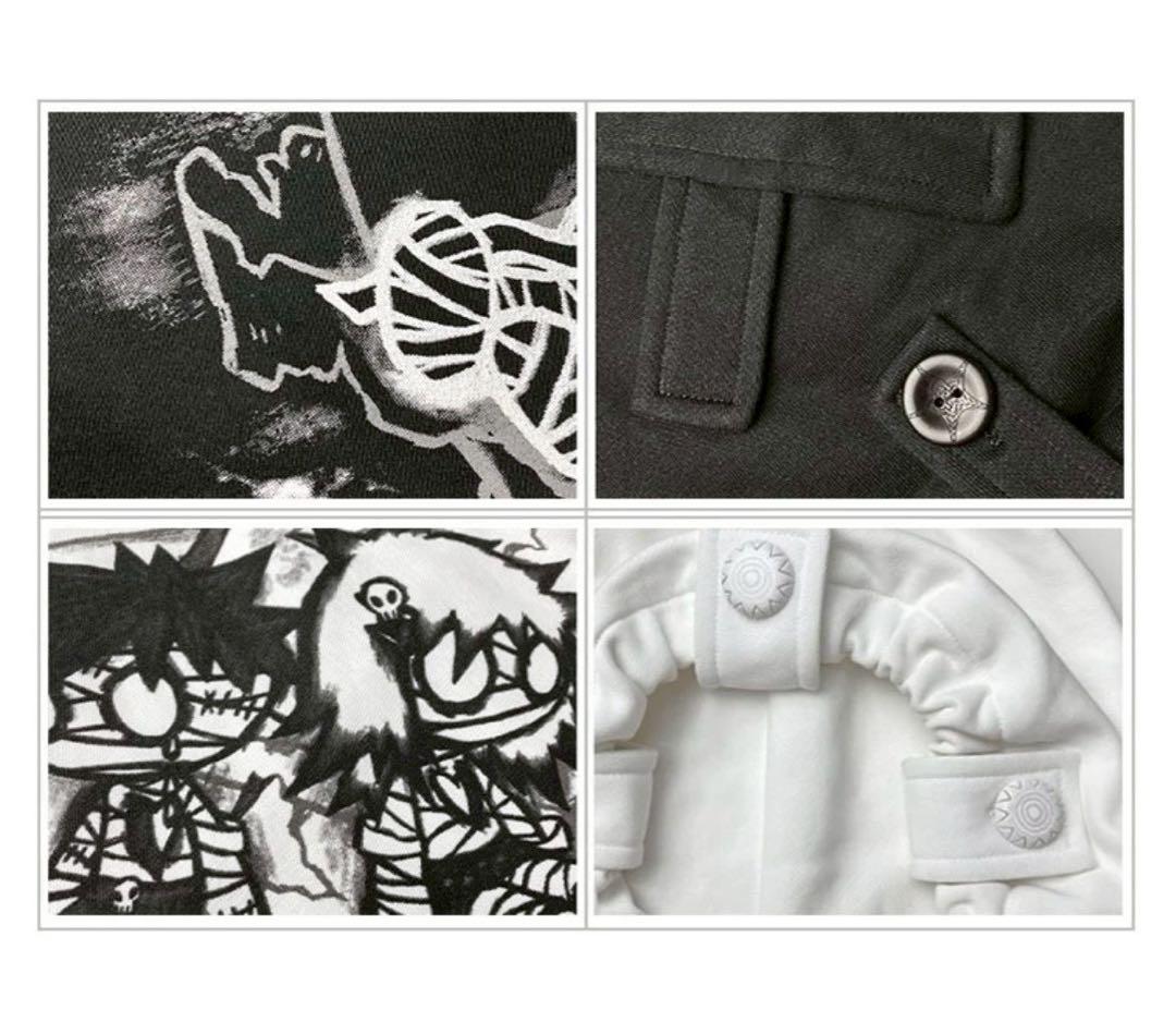 cfierce mummy couple printed hoodie パーカー