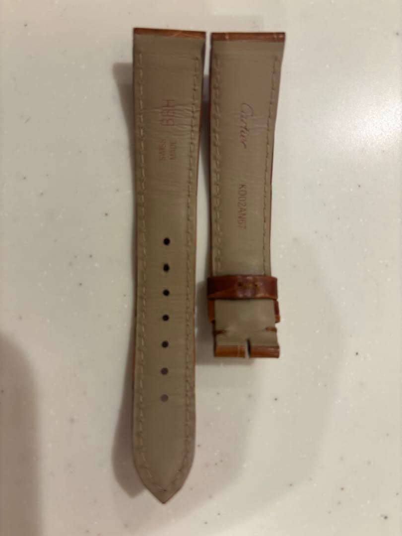 カルティエ　腕時計ベルト　純正品