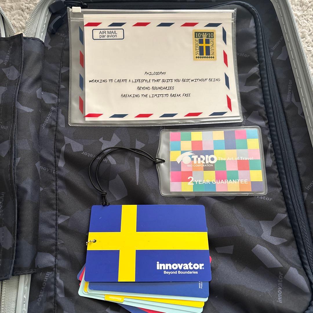 innovator INV50 Pale Blue 38LCabinスーツケース