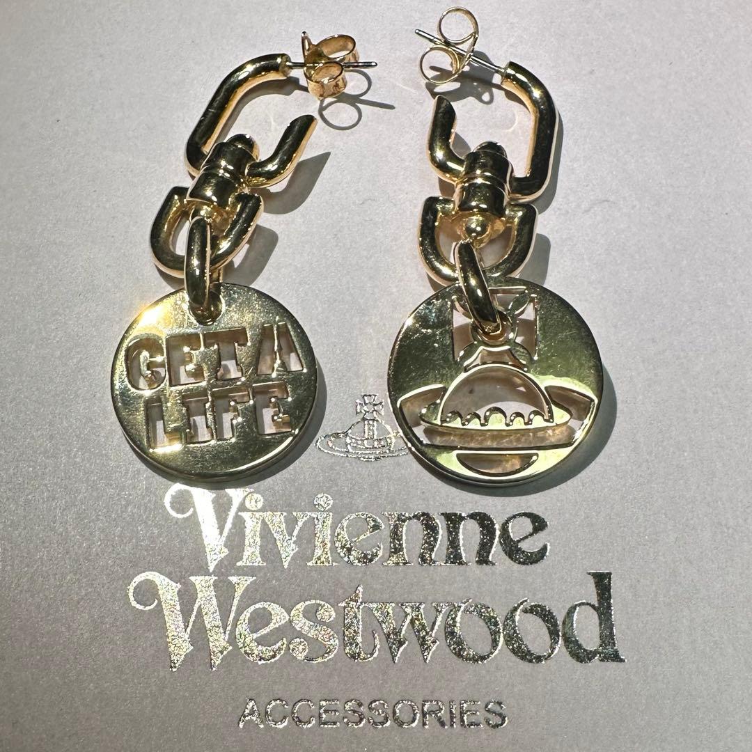 Vivienne Westwood GET A LIFE ピアス 正規品