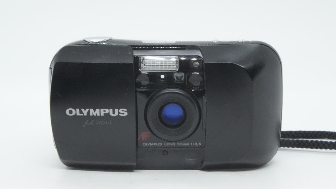 【A3129】 OLYMPUS μ オリンパス ミュー ブラック