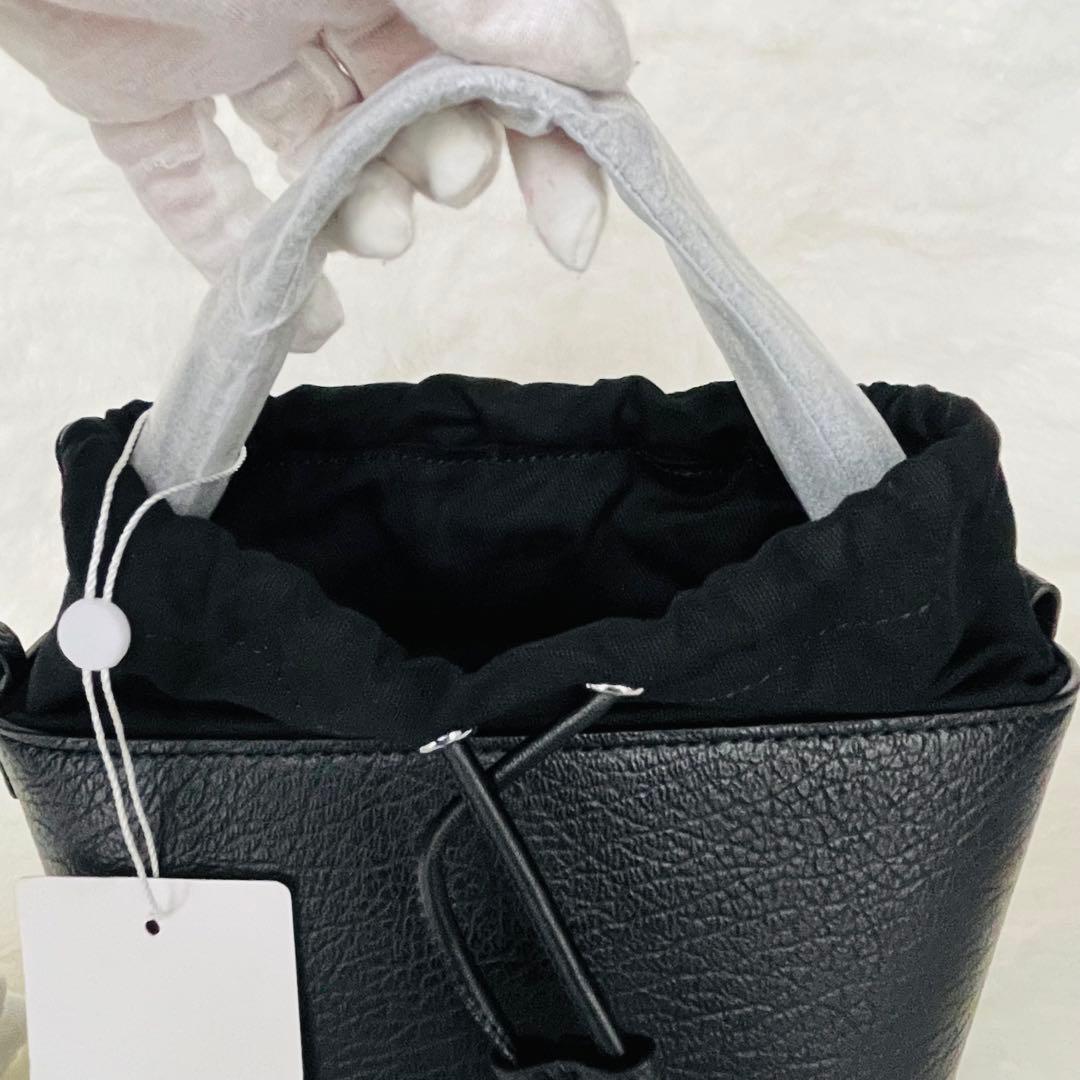 新品 MAISON MARGIELA 5AC バケットバッグ スモール ブラック