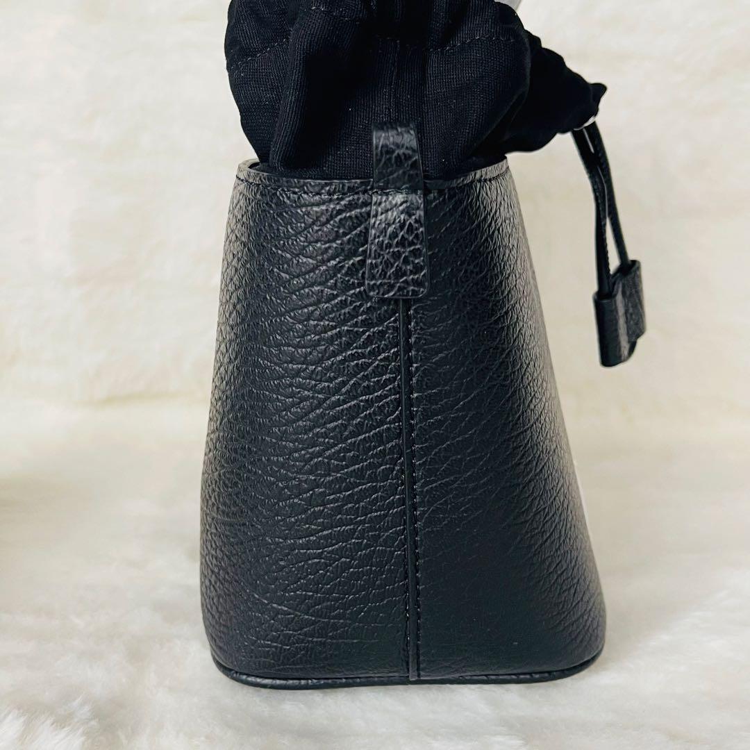 新品 MAISON MARGIELA 5AC バケットバッグ スモール ブラック