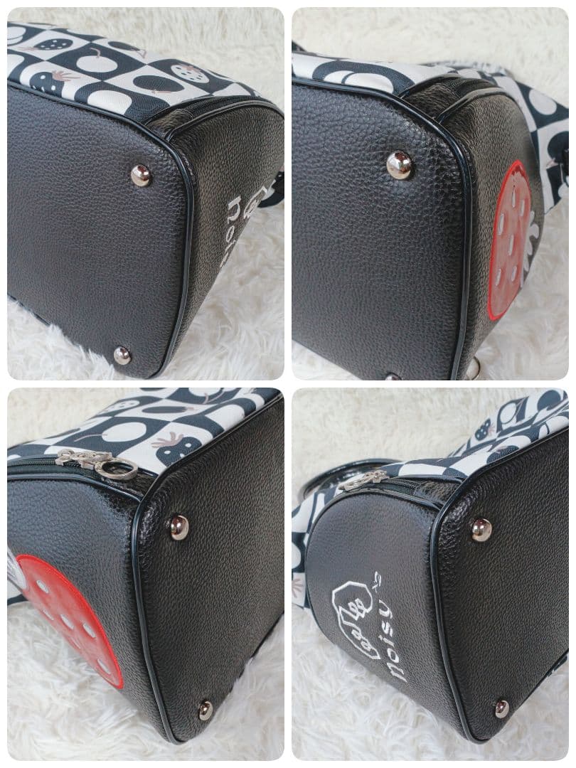 ノイジーノイジー ミエコ ウエサコ ゴルフ ボストンバッグ 格子柄