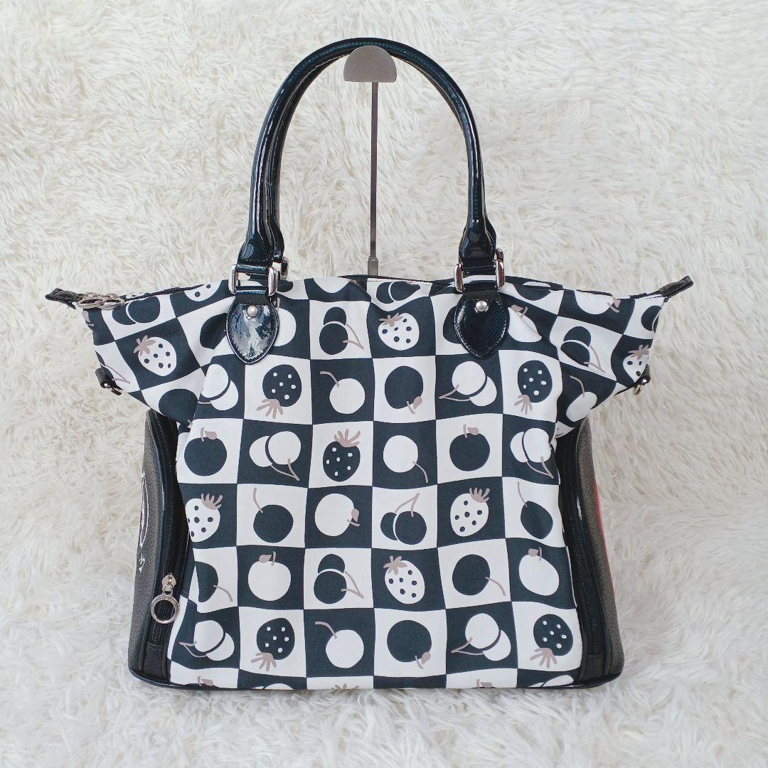 ノイジーノイジー ミエコ ウエサコ ゴルフ ボストンバッグ 格子柄