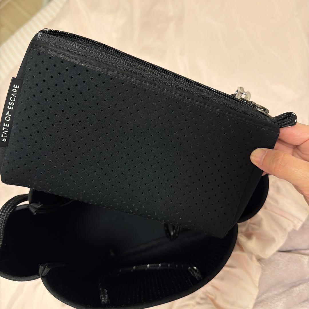 STYLE OF CARE メッシュトートバッグ ブラック