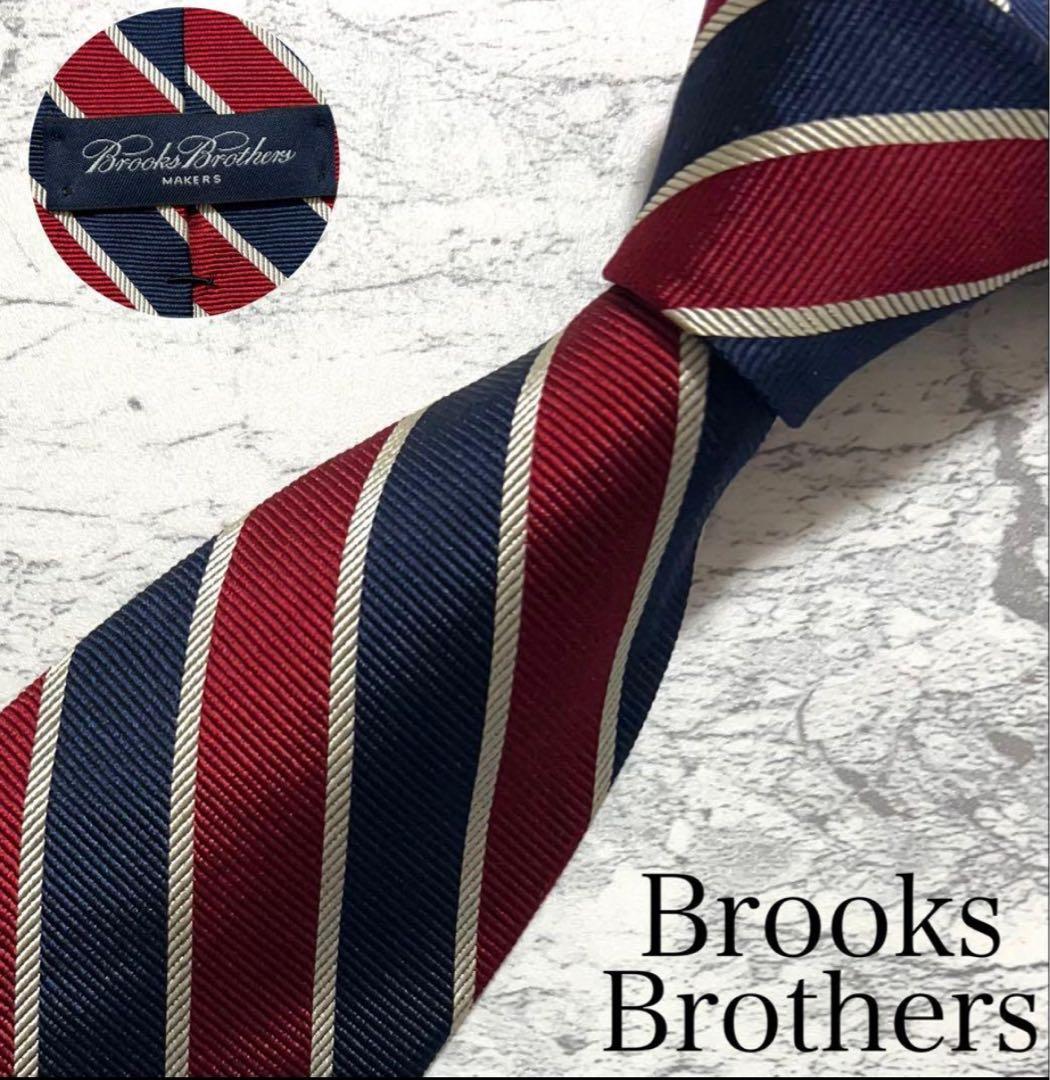 Brooks Brothers ネクタイ レジメンタル グリーン