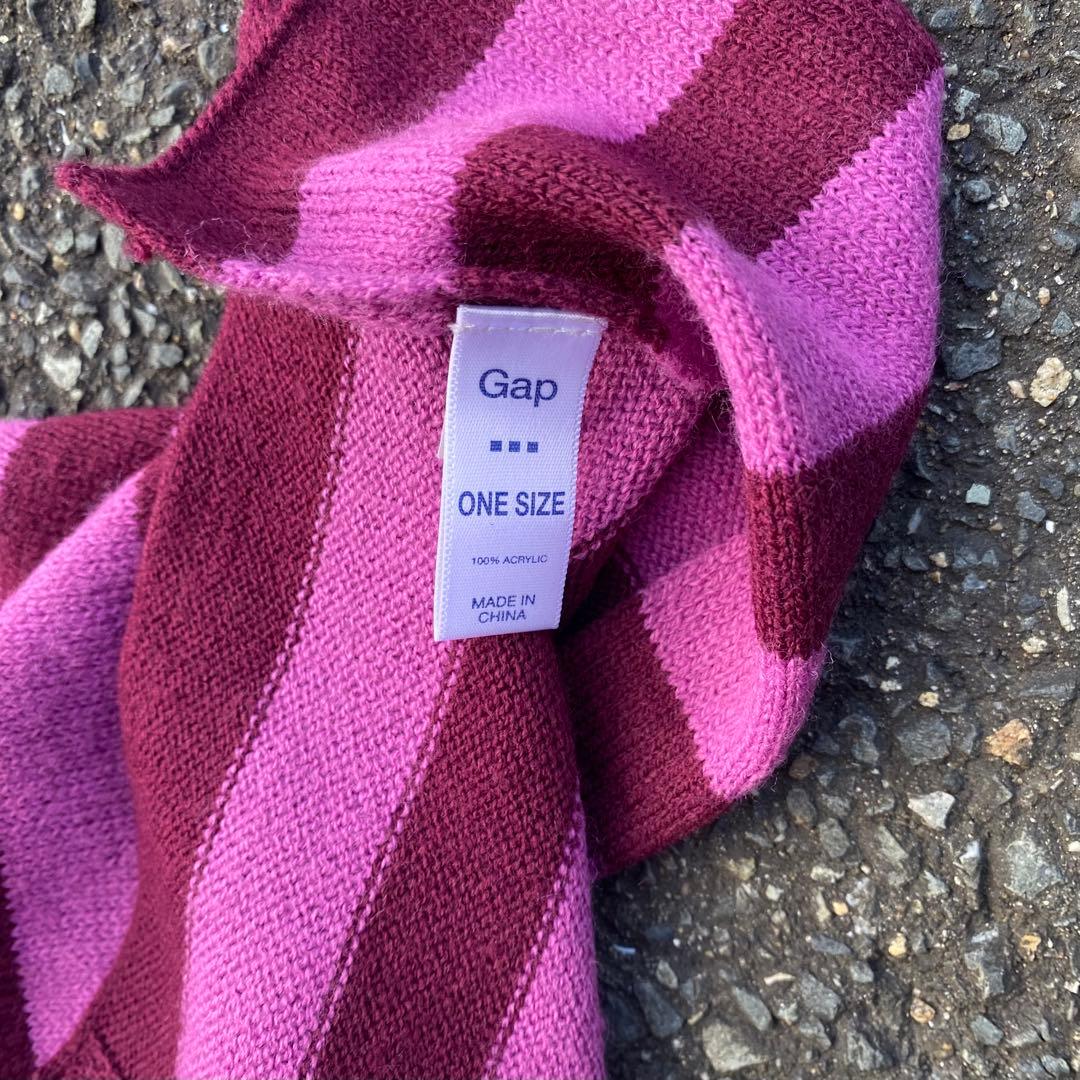 00's old gap ピンク ボーダー マフラー アーカイブ cityboy