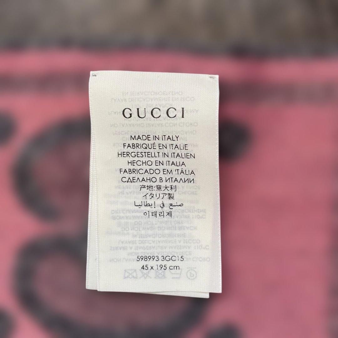 GUCCI 598993 レディース　マフラー