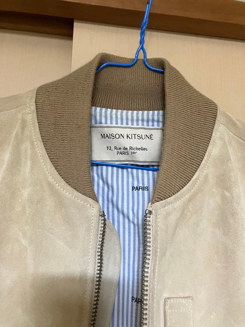 専用 Maison Kitsune カーフスエードMAー1