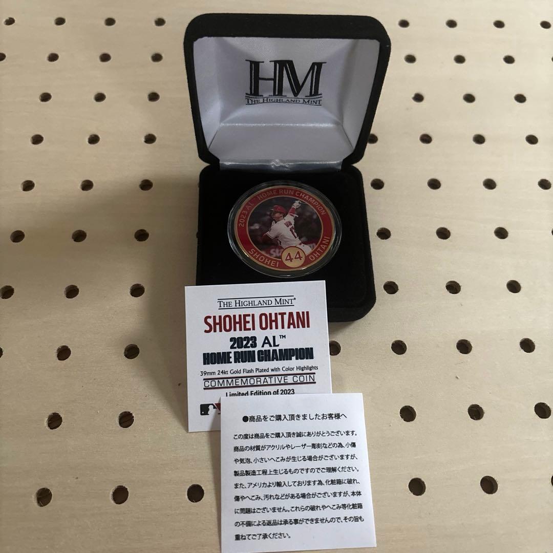 大谷翔平 選手 2023 HR王獲得記念 ゴールド