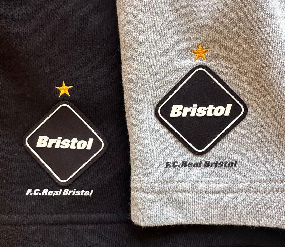 Bristol ブリストル スウェット ショートパンツ 黒 灰 2枚セット