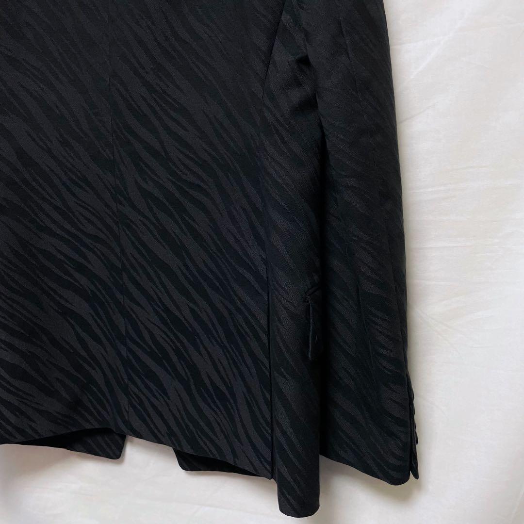 5351 Pour Les Hommes セットアップスーツ ゼブラ柄 上下 黒