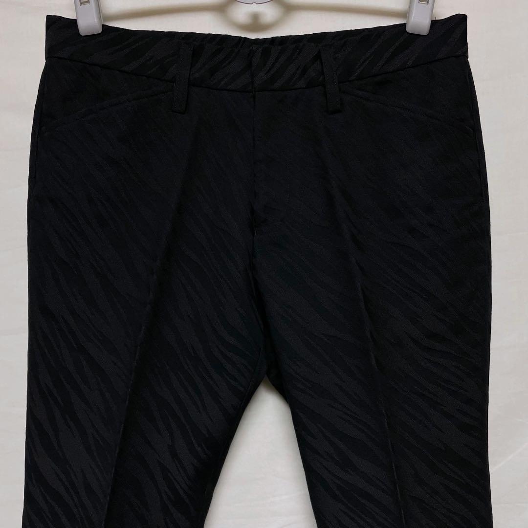 5351 Pour Les Hommes セットアップスーツ ゼブラ柄 上下 黒