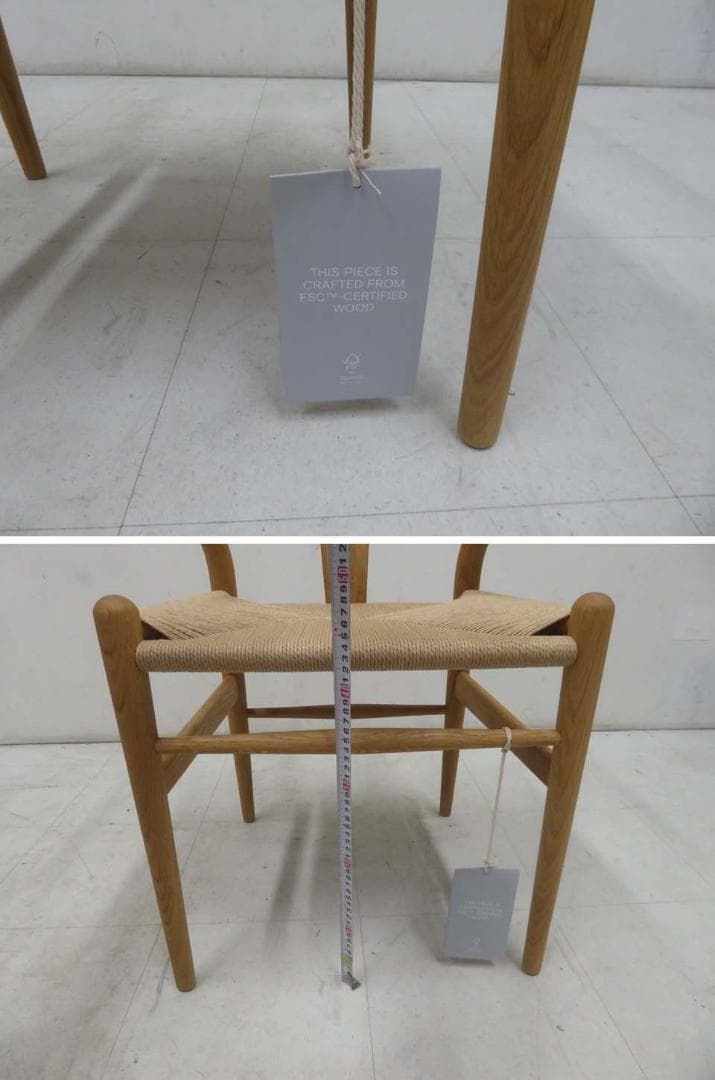 新品 正規品■カールハンセン＆サン■CH24 Yチェア オークオイル-4