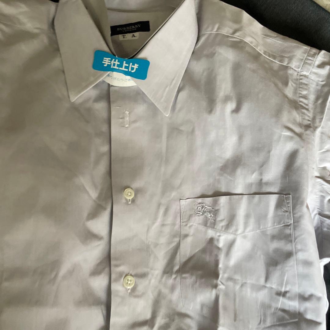 BURBERRY ￼ダブル スーツセットアップ ￼バーバリーのシャツつき！