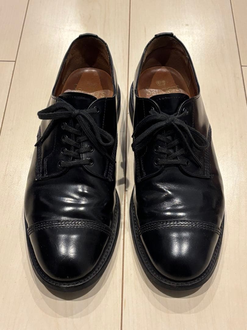 SALE！ Sanders Military Derby Shoe GB 5.5