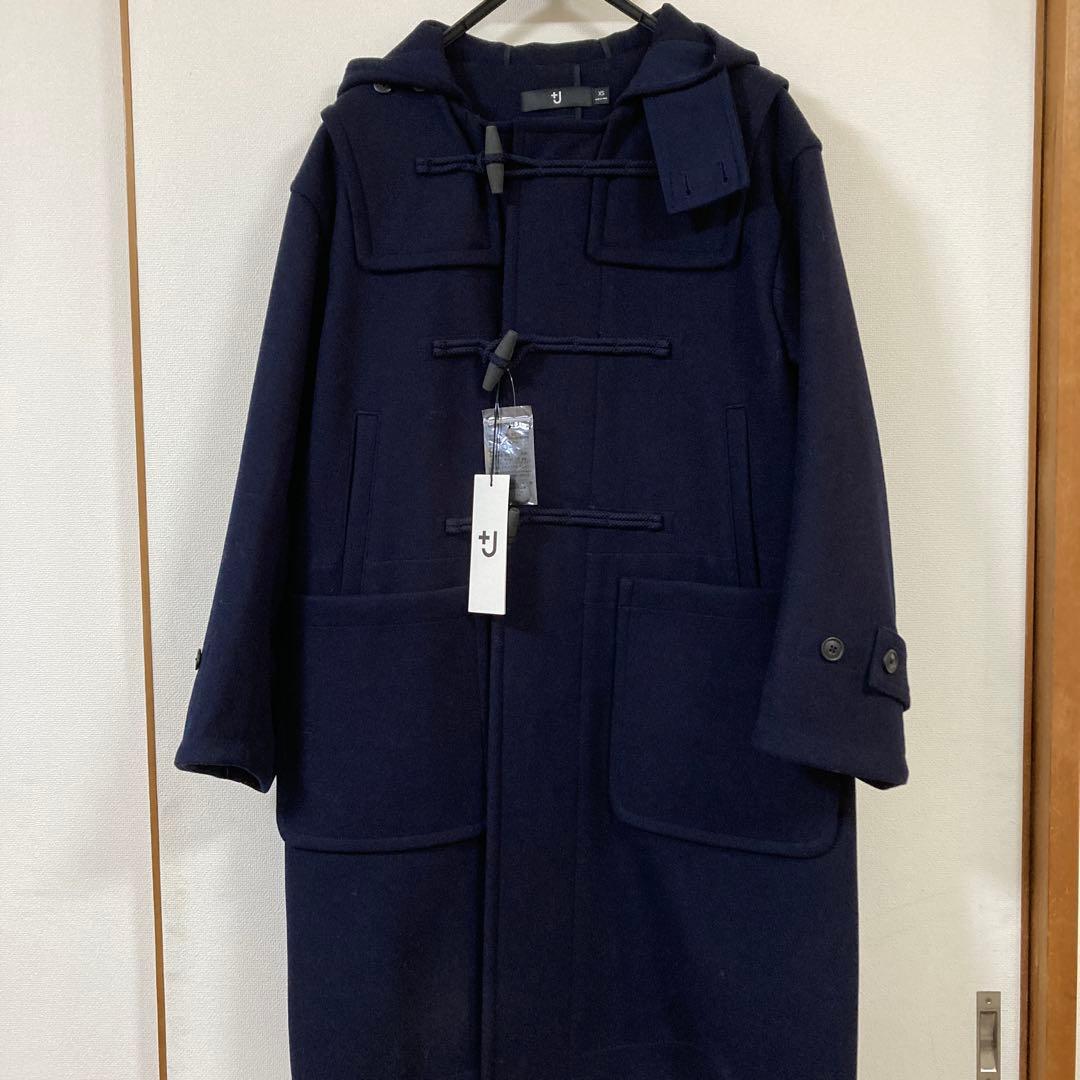 UNIQLO +j ネイビー ダッフルコート XS