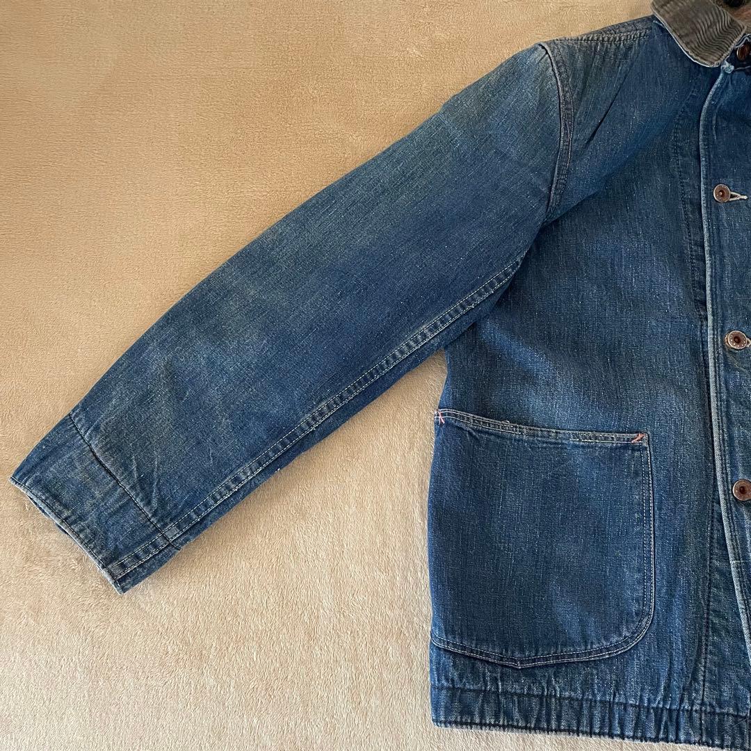 40s カバーオール デニム 大戦 ヴィンテージ USA VINTAGE