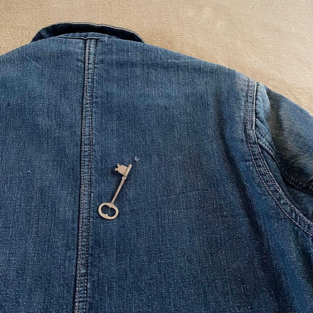 40s カバーオール デニム 大戦 ヴィンテージ USA VINTAGE
