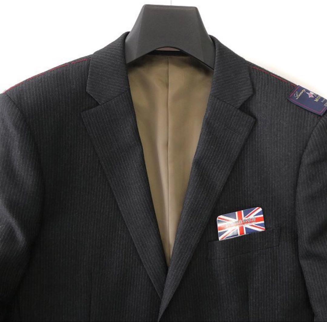 【nogajun】トラファルド 英国 MOON スーツ Y6 濃灰