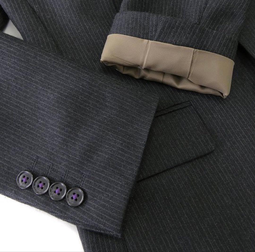 【nogajun】トラファルド 英国 MOON スーツ Y6 濃灰