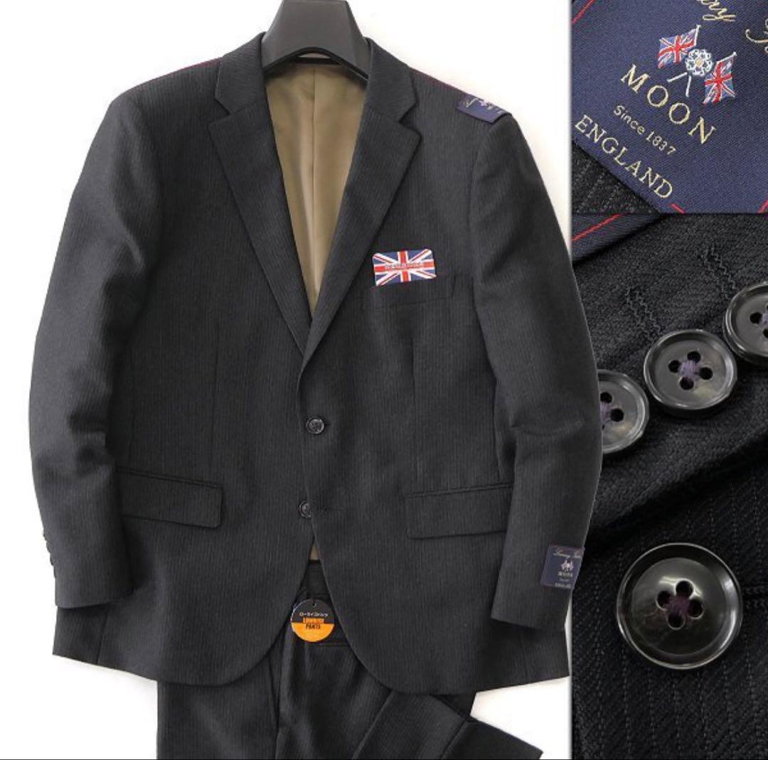 【nogajun】トラファルド 英国 MOON スーツ Y6 濃灰
