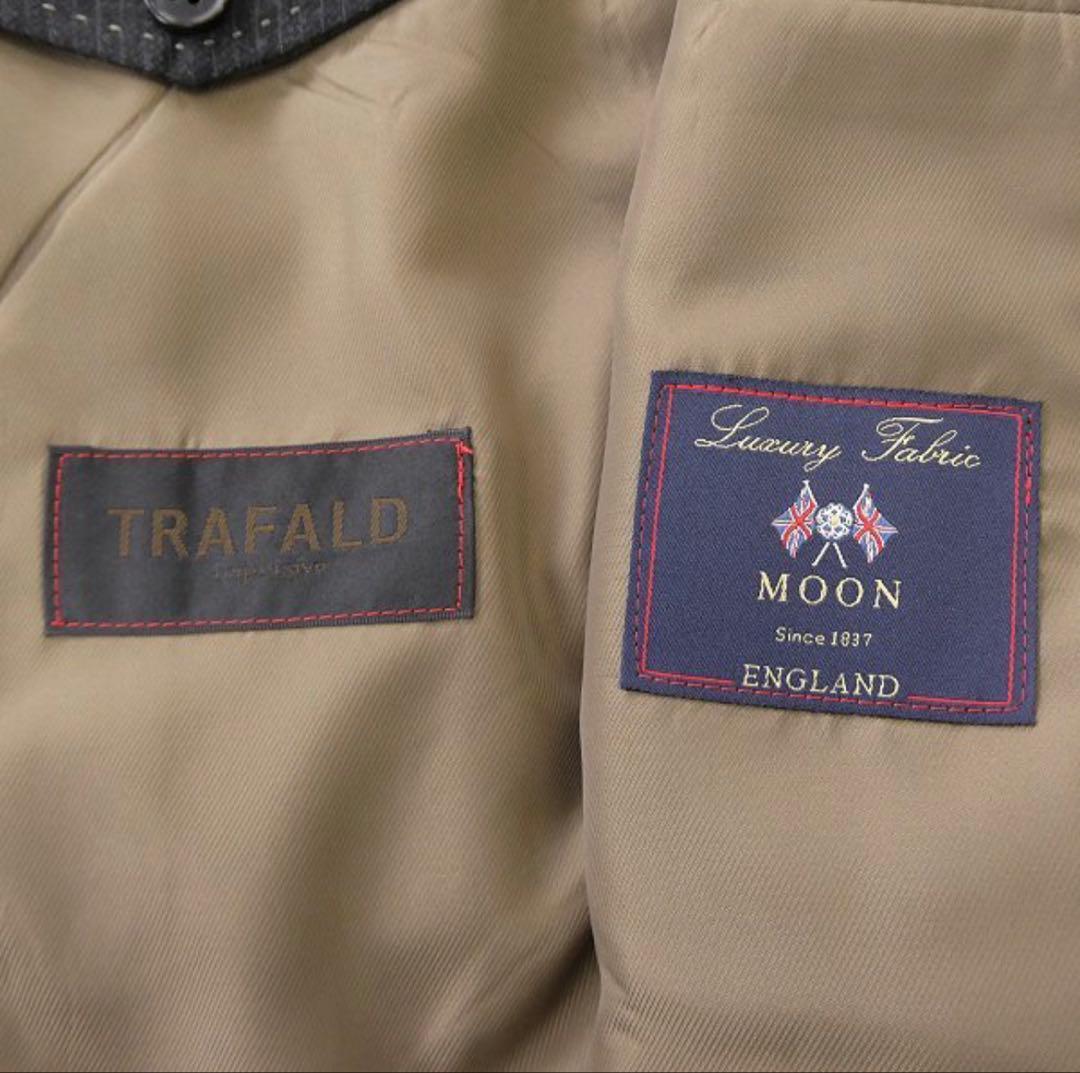 【nogajun】トラファルド 英国 MOON スーツ Y6 濃灰