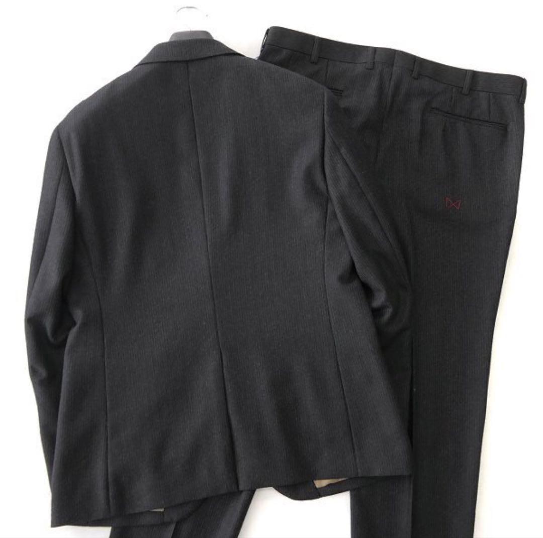 【nogajun】トラファルド 英国 MOON スーツ Y6 濃灰