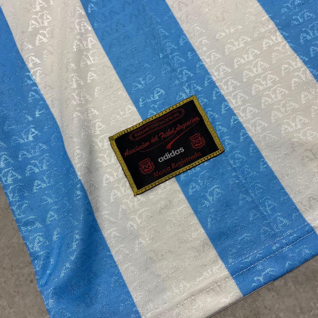 90s adidas アルゼンチン代表 ユニフォーム ゲームシャツ
