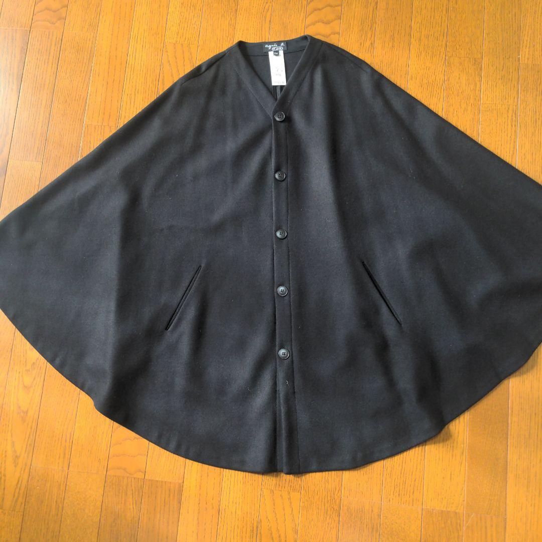 アニエスベー　ケープ　 ポンチョ コート　フリーサイズ