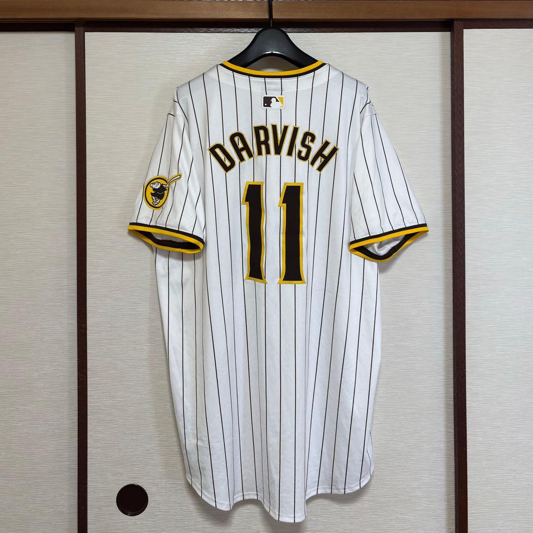 【美品】NIKE パドレス オーセンティックユニフォーム ダルビッシュ有 48