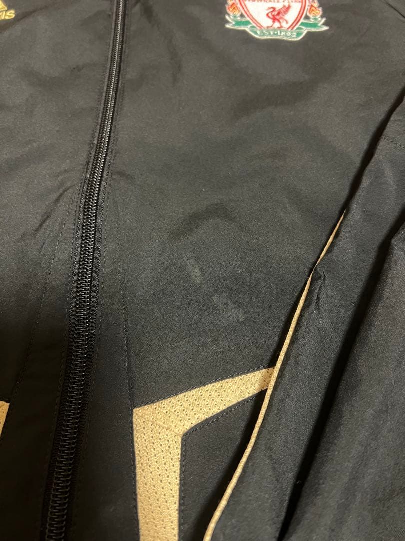 Liverpool FC adidas ジャージセット 黒　Mサイズ　リバプール