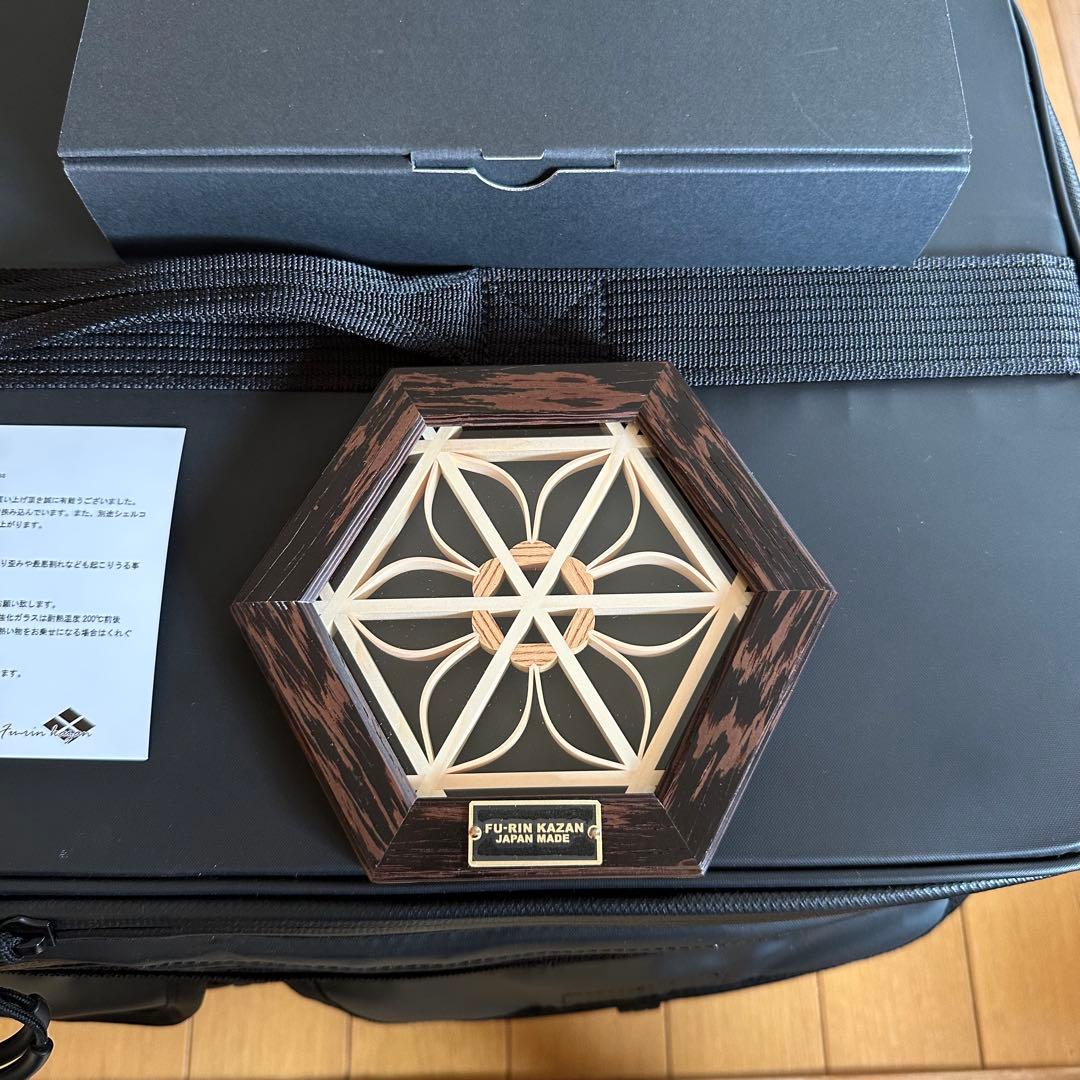 FU-RIN KAZAN ヘキサコースター梅グラス