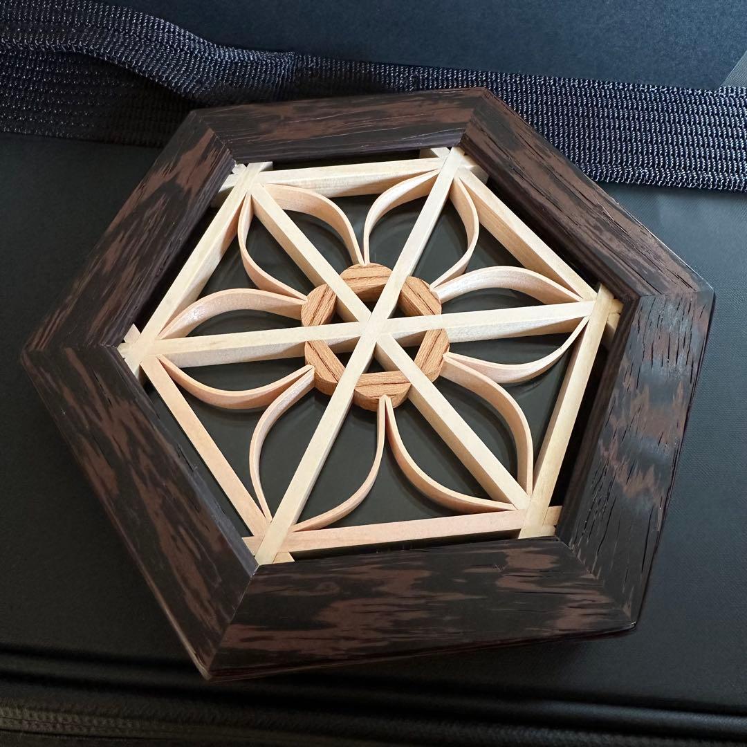 FU-RIN KAZAN ヘキサコースター梅グラス