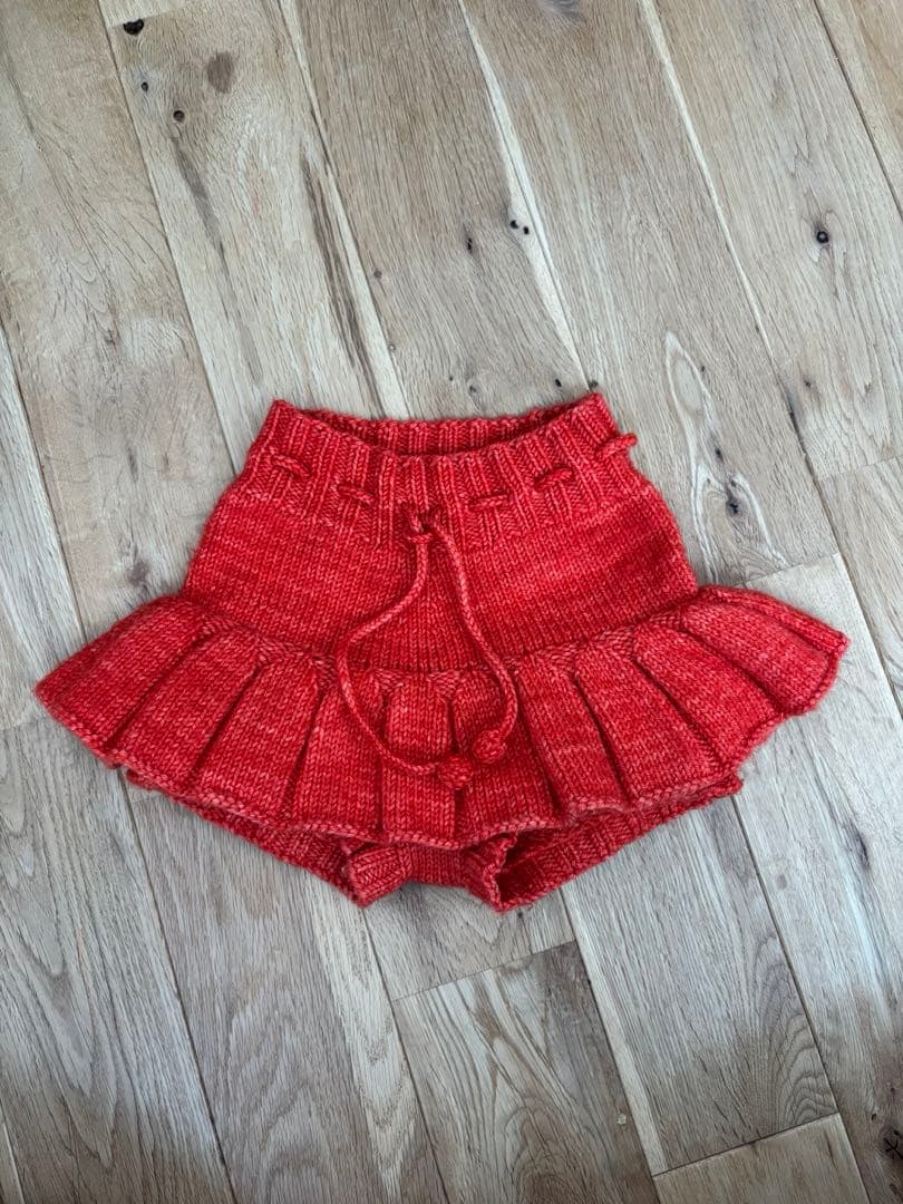 Misha & Puff 赤 Skating Pond Skirt