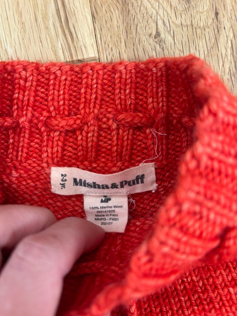 Misha & Puff 赤 Skating Pond Skirt