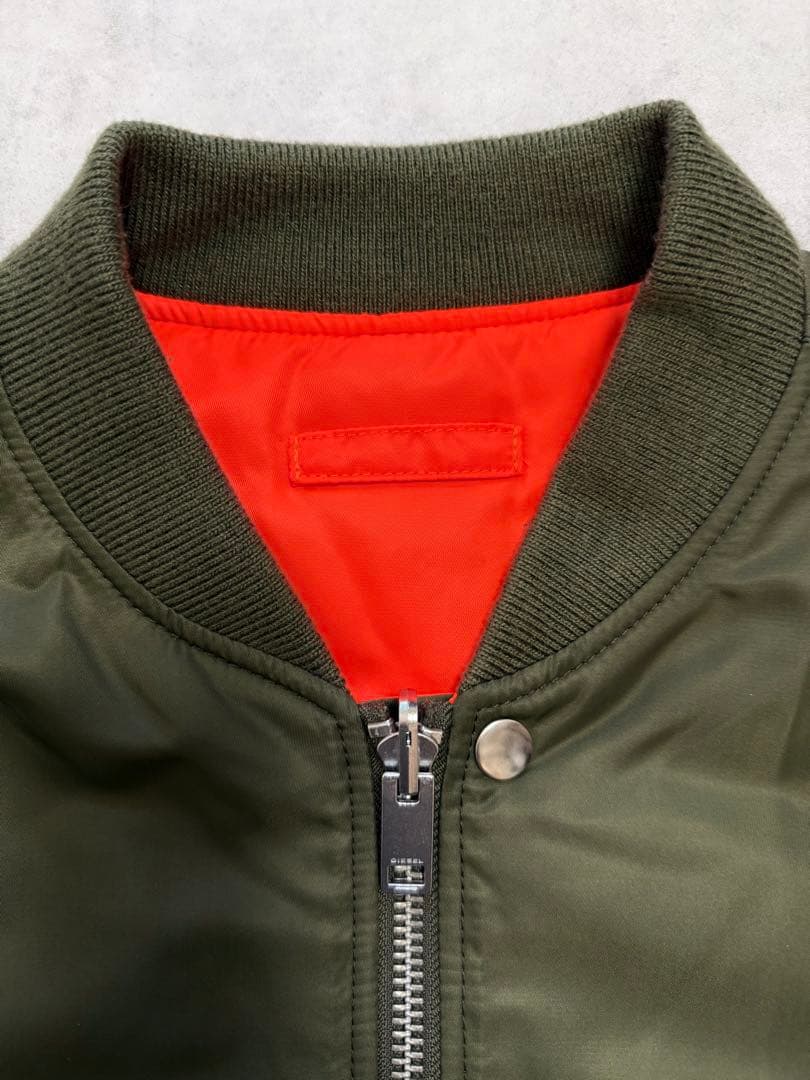 DIESEL MA-1ジャケット XL カーキ正規品