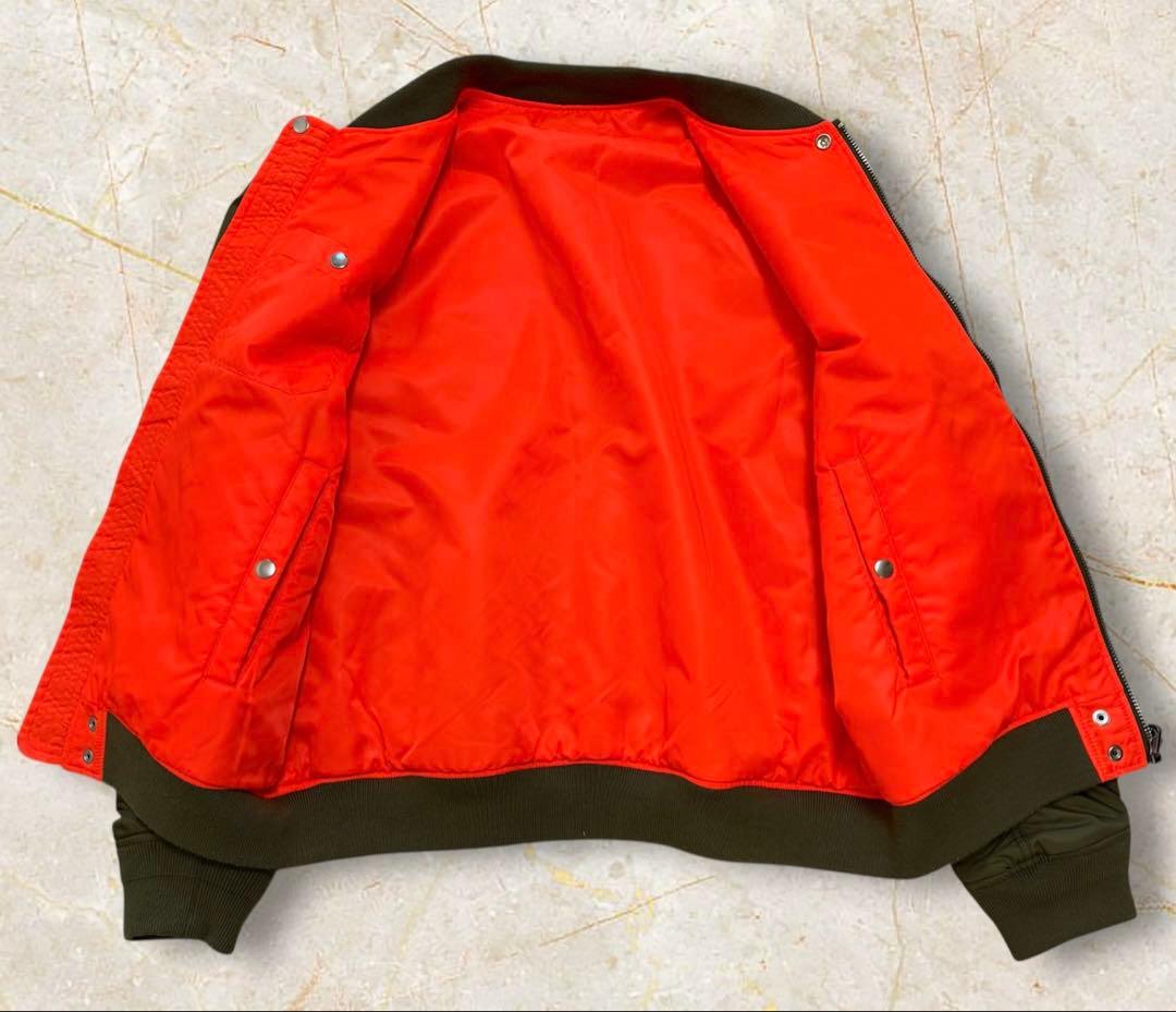 DIESEL MA-1ジャケット XL カーキ正規品