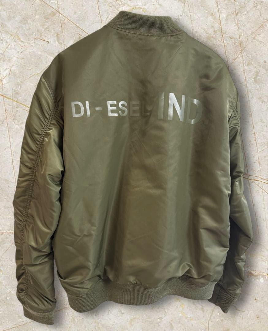 DIESEL MA-1ジャケット XL カーキ正規品