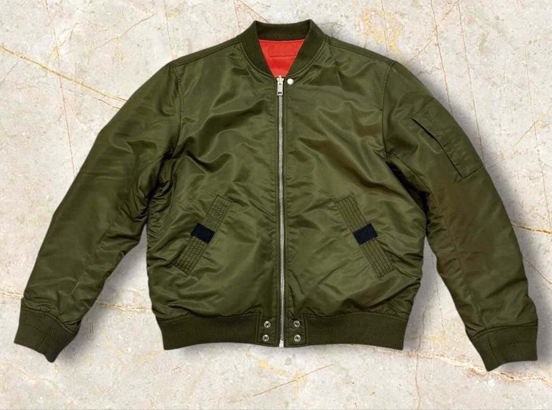 DIESEL MA-1ジャケット XL カーキ正規品