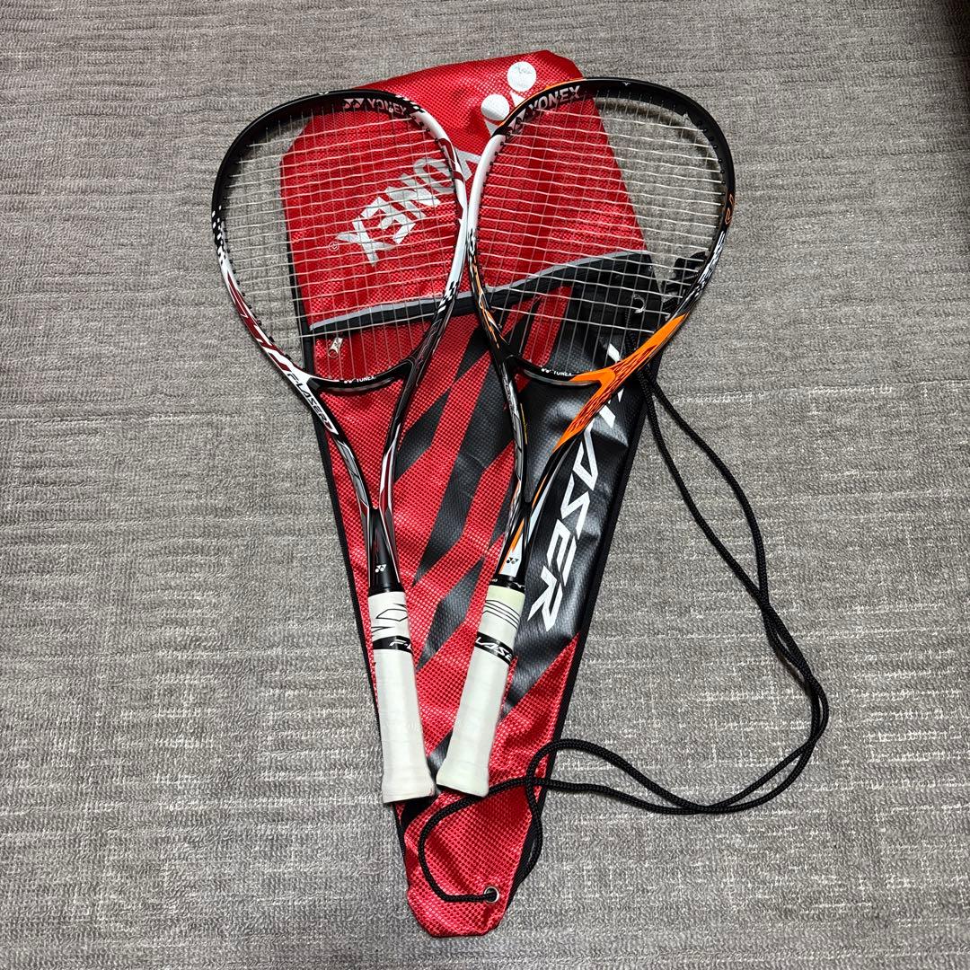 YONEX 軟式テニスラケット F-LASER 7s 2本セット
