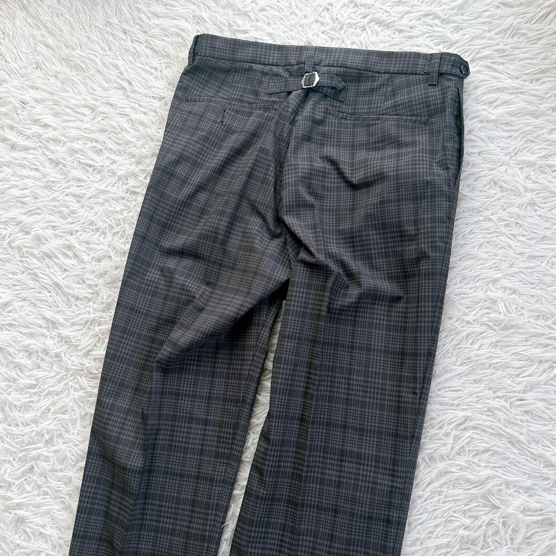 極美品　XL ビームスプラス　スーツ　セットアップ　チェック　ジャケット　パンツ