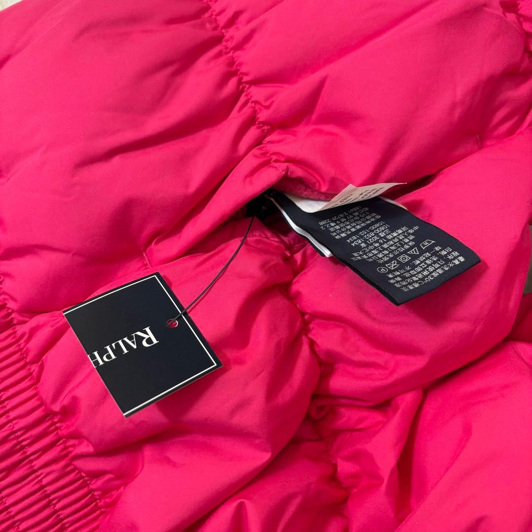 新品タグ付き　ラルフローレン 定価4万円　リバーシブルダウンベスト 160