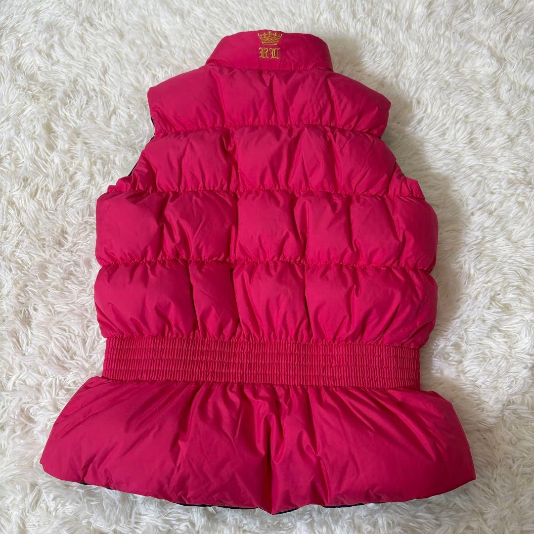 新品タグ付き　ラルフローレン 定価4万円　リバーシブルダウンベスト 160