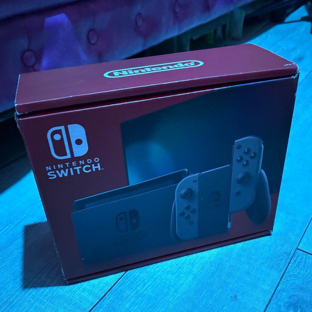 【傷無し・箱あり・画面シール付き】Nintendo Switch 本体 ブラック