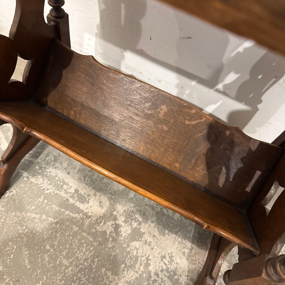 年末年始saleヴィンテージ　サイドテーブル　ブックスタンド　マガジンラック